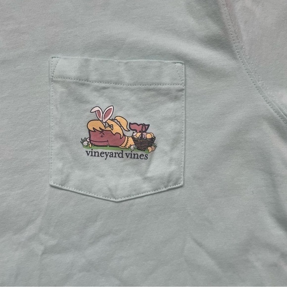 Vineyard Vines Women’s Happy Easter T-Shirt - Size XXL 2X - Picture 4 of 6
